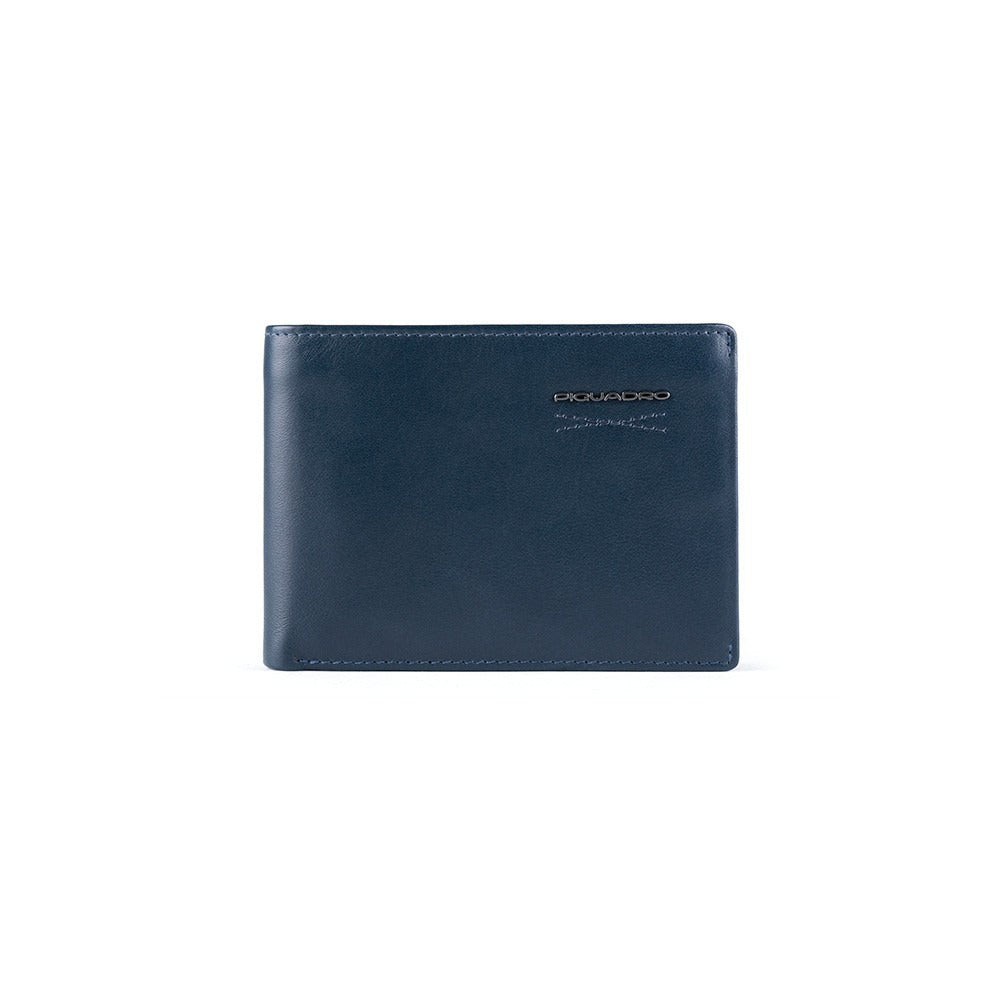 Piquadro Obidos Herren-Geldbörse Marineblau