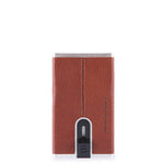 Piquadro, Black Square Card Holders
