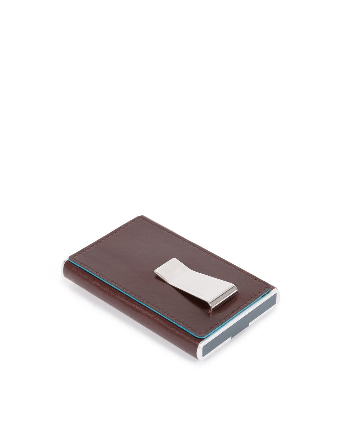 Piquadro, Blue Square Card Holders