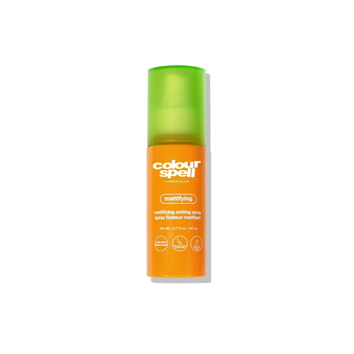 Profusion, Colour Spell, Matt, Make-up-Fixierspray, 80 ml