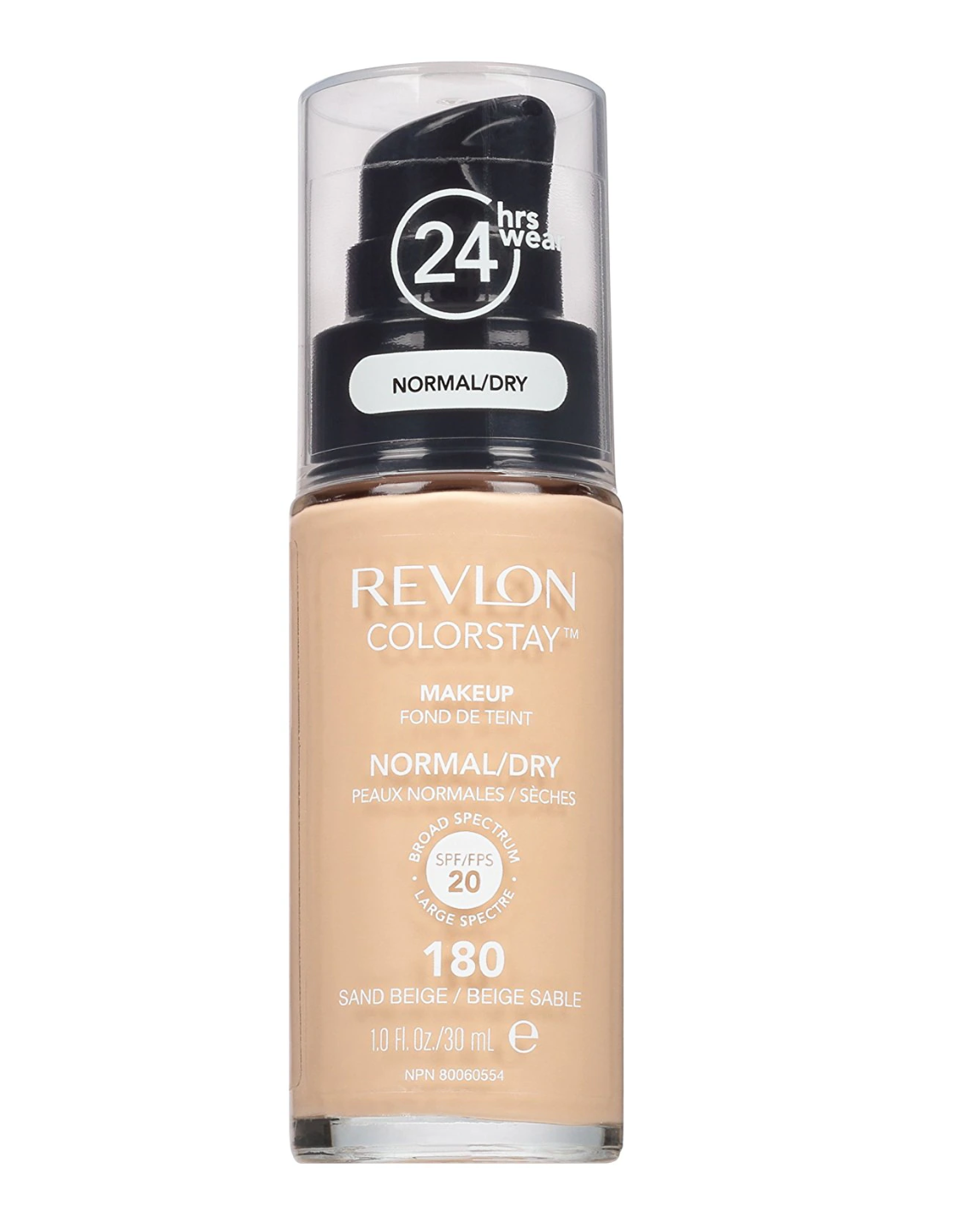Revlon ColorStay Make-up Foundation für normale/trockene Haut 180 Sand Beige SPF 20 - 30 ml