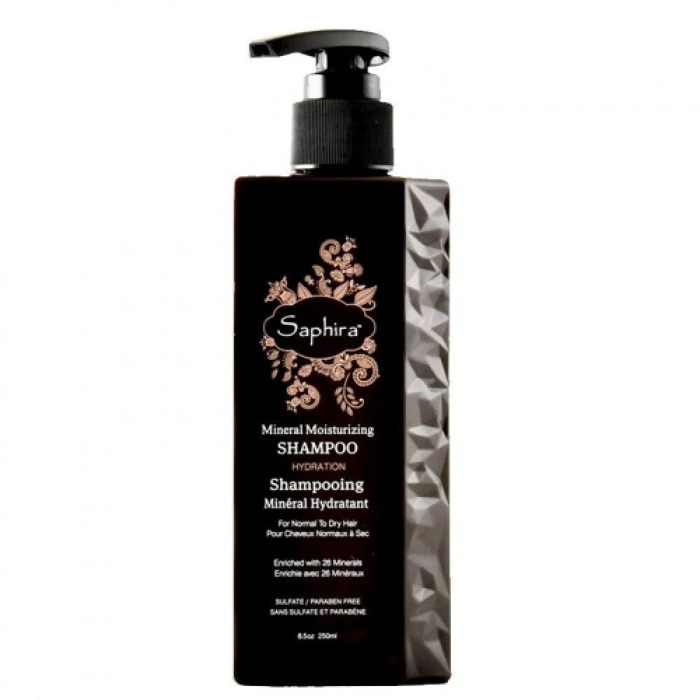 Saphira, Mineral, Hair Shampoo, For Moisturizing, 250 ml