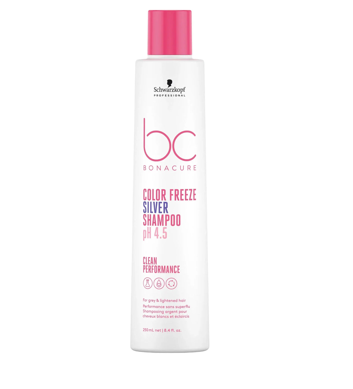 Schwarzkopf Professional, Bonacure Color Freeze Silver, Hair Shampoo, Neutralising Warm Tones, 250 ml