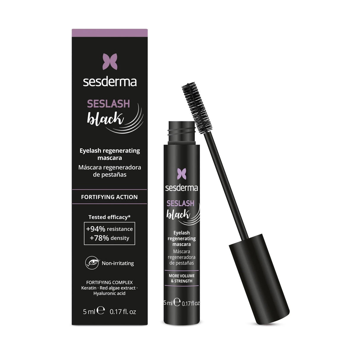 Sesderma Seslash Black regenerierende Wimperntusche 5 ml