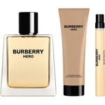 Set Burberry: Hero, Eau De Toilette, For Men, 100 ml + Hero, Eau De Toilette, For Men, 10 ml + Hero, Shower Gel, For All Skin Types, 75 ml