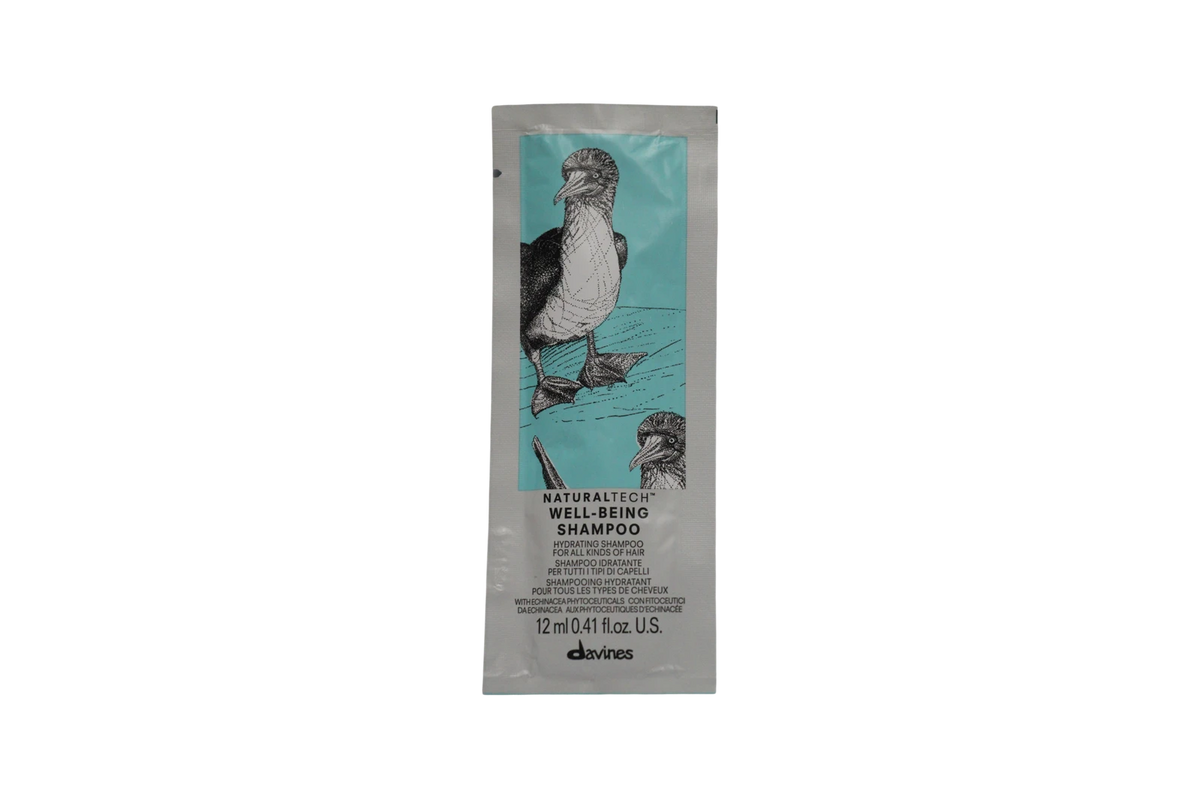 Davines Naturaltech Well-Being Feuchtigkeitsshampoo Sachet-Set (12 Stk.)