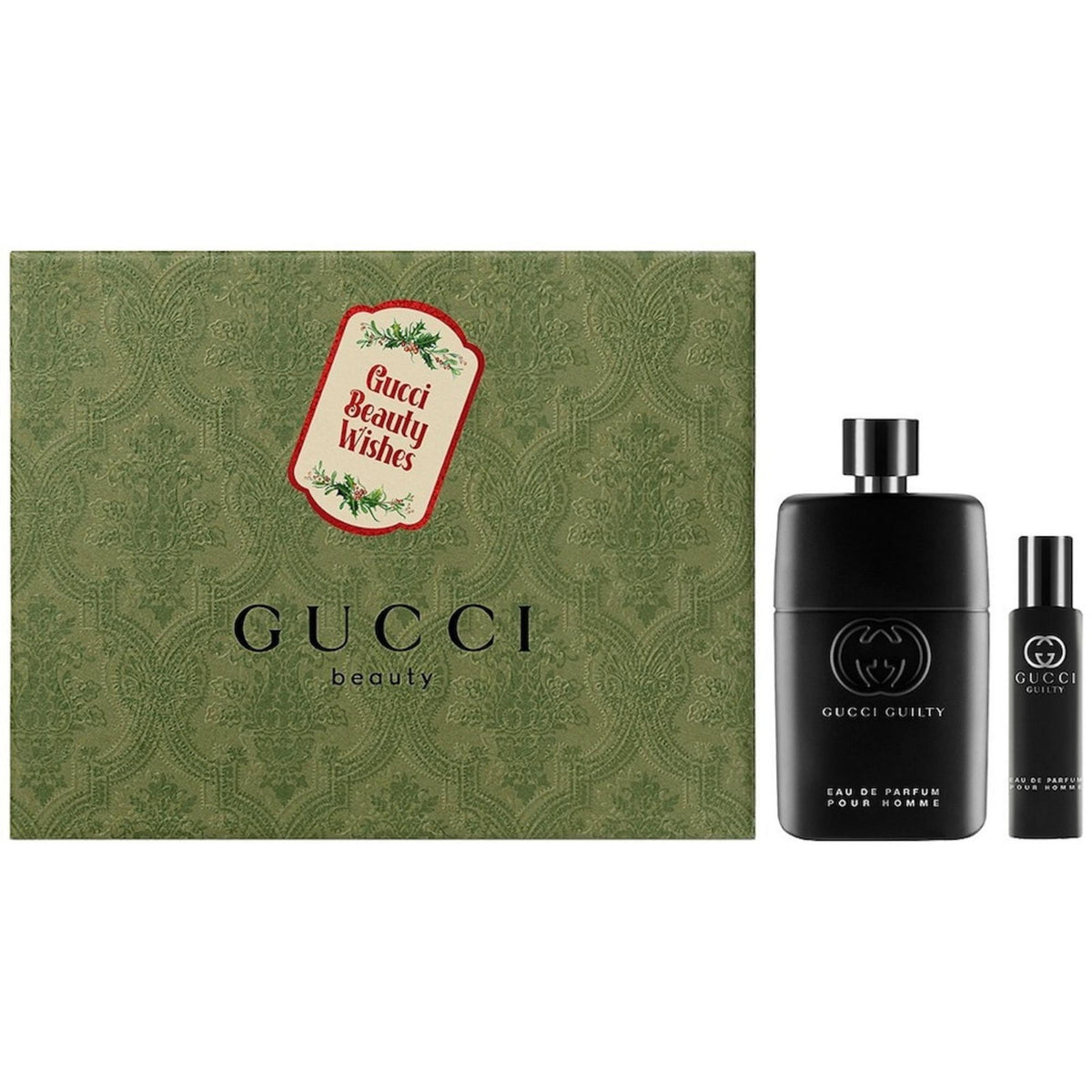 Set Gucci: Guilty, Eau De Parfum, For Men, 90 ml + Guilty, Eau De Parfum, For Men, 15 ml