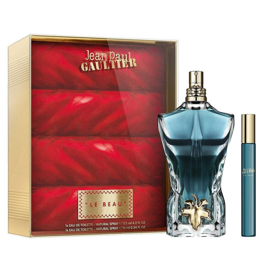 Set Jean Paul Gaultier: Le Beau, Eau De Toilette, For Men, 125 ml + Le Beau, Eau De Toilette, For Men, 10 ml