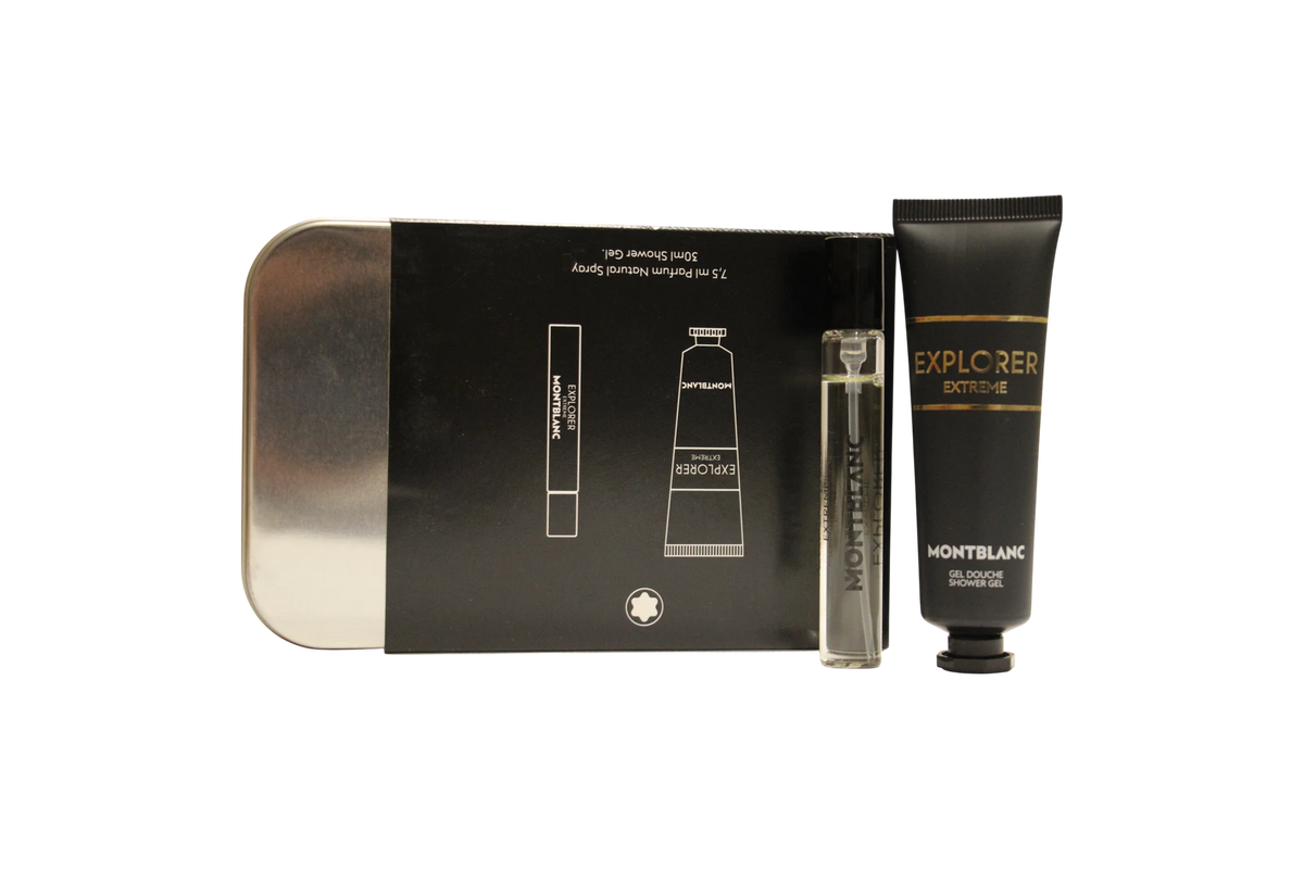 Montblanc Explorer Extreme Kennenlernset: 7.5 ml Parfum + 30 ml Duschgel