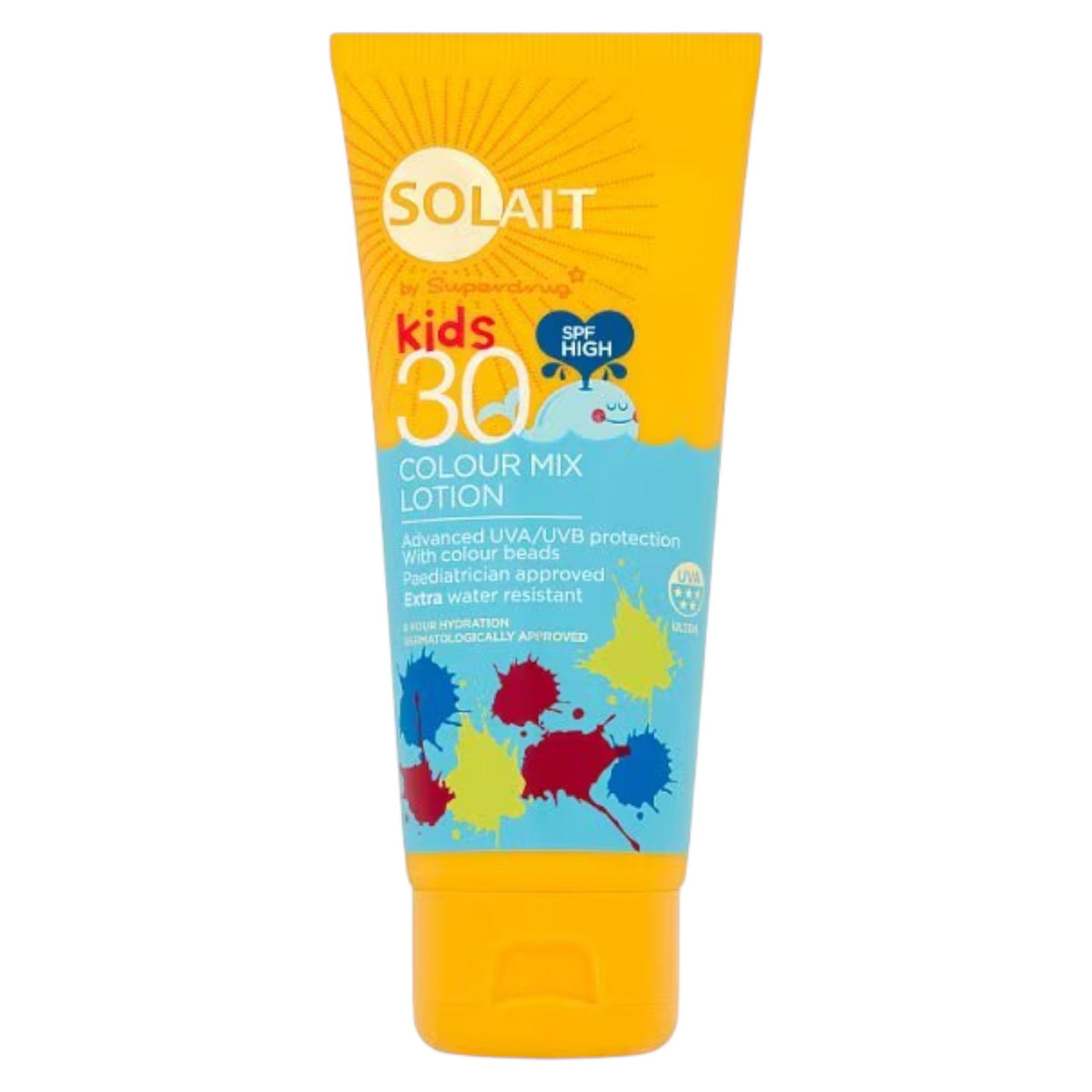 Superdrug, Solait, Water-Resistant, Sunscreen Lotion, SPF30, 100 ml *Tester