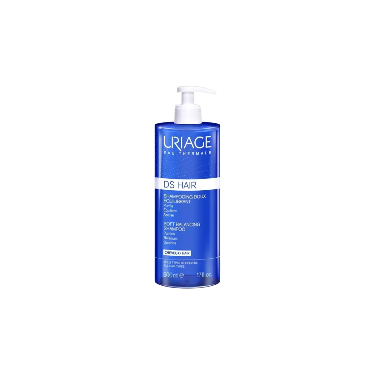 Uriage DS Hair Sanftes ausgleichendes Shampoo 500 ml