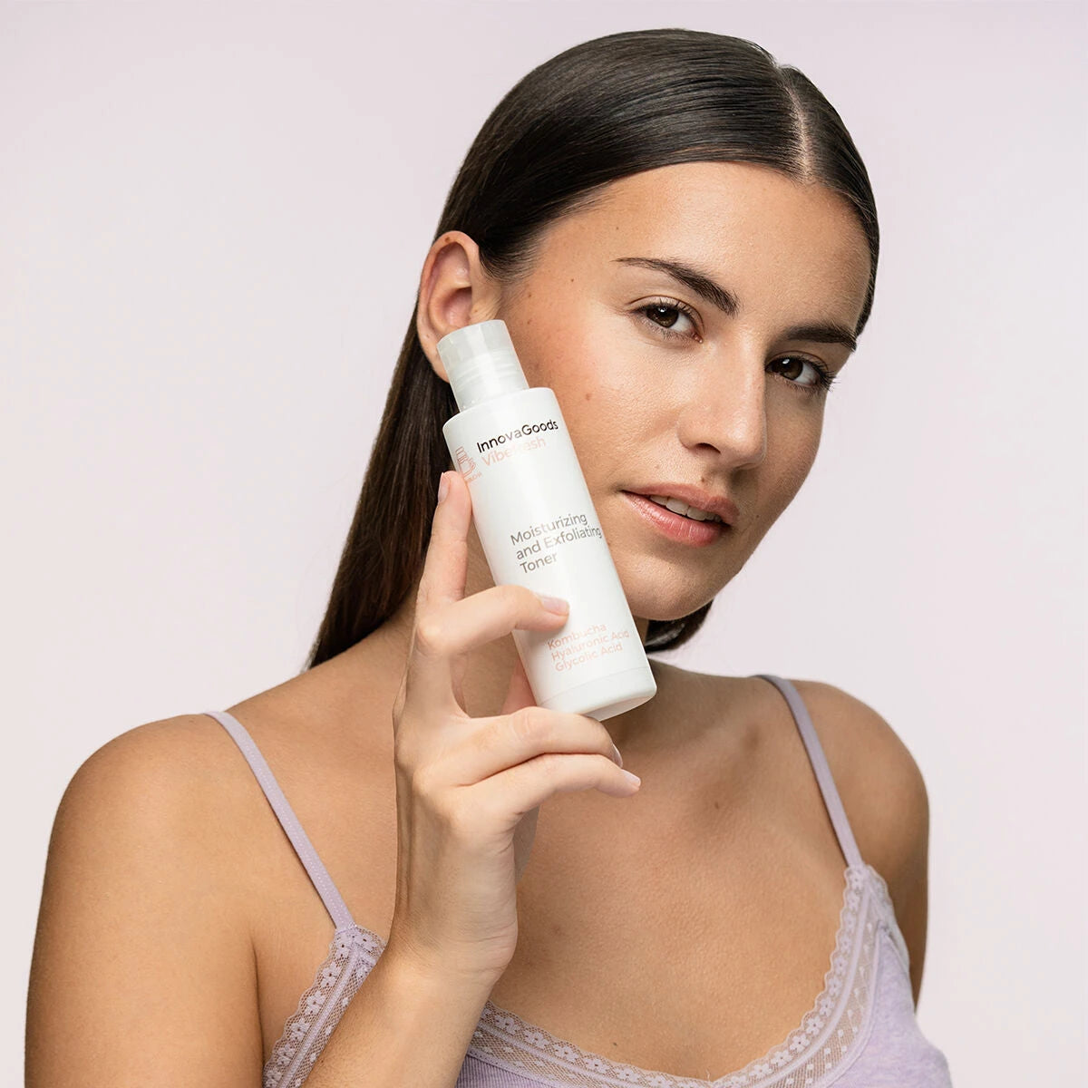Moisturizing and Exfoliating Facial Toner Kombucha Vibefresh InnovaGoods 150 ml skincare packaging