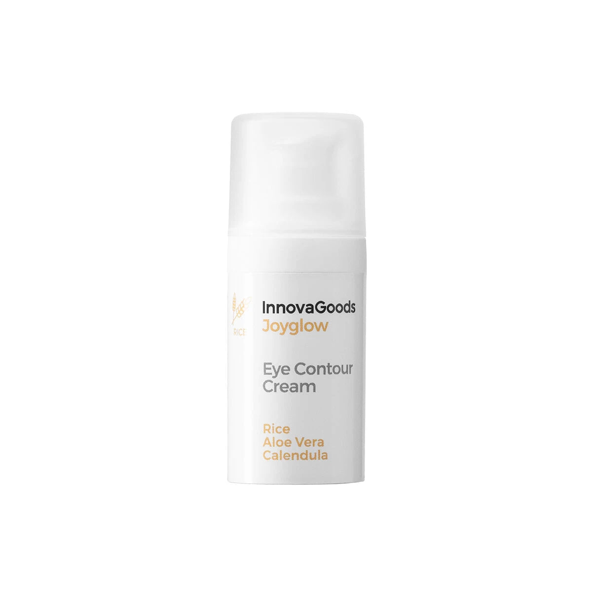 Eye Contour Rice Joyglow InnovaGoods 15 ml product packaging