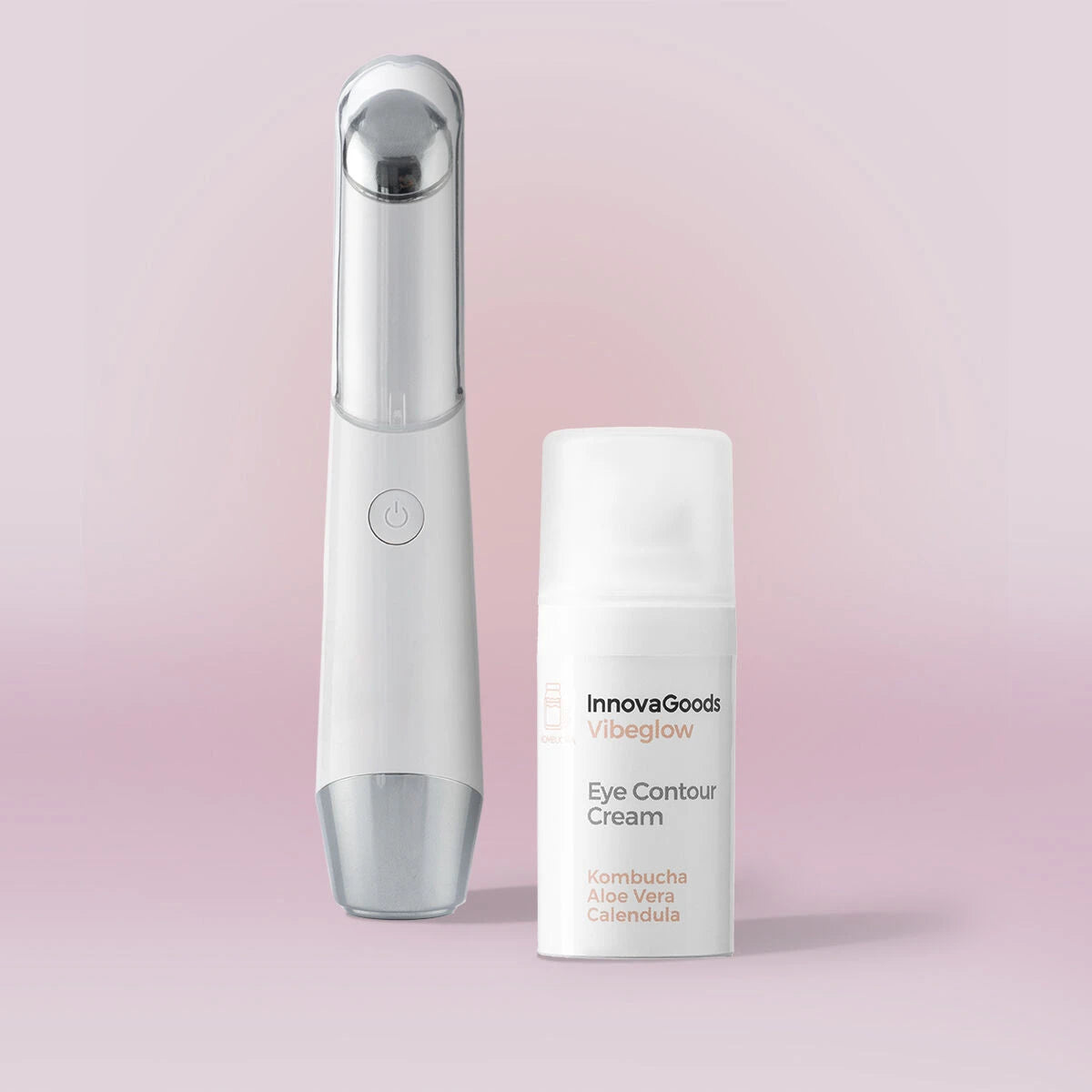 Triple Action Under-Eye Bag Reduction Care Pack Kombucha InnovaGoods product packaging