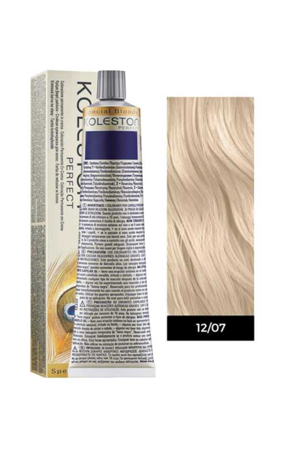 Wella Professionals, Koleston Perfect, Permanent Hair Dye, 12/07 , 60 ml