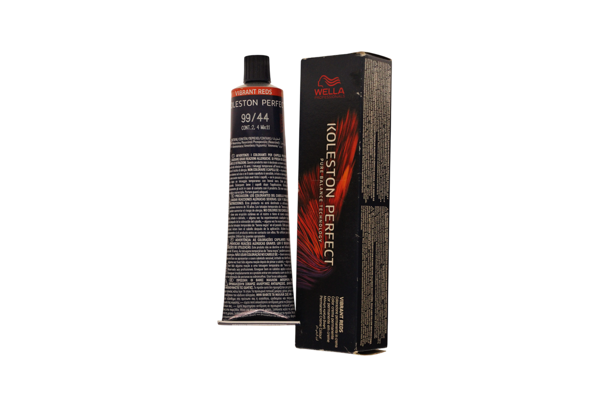 Wella Professionals Koleston Perfect Permanente Haarfarbe 99/44 Leuchtendes Blond Tiefrot Intensiv 60 ml Tester